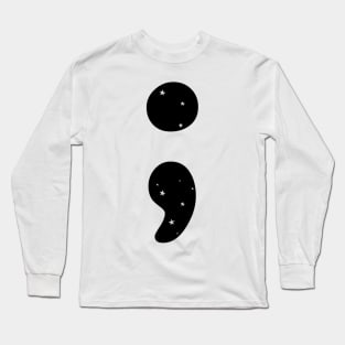 Starry Semicolon Long Sleeve T-Shirt